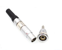 Mini câble coaxial médical électrique en or mâle femelle compatible connecteur en métal Lemos fournisseur de qualité
