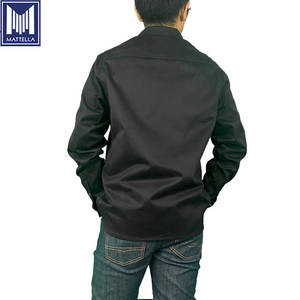 <span class=keywords><strong>Jeans</strong></span> in Denim di Cotone Selvedge Indigo Nero Stile Vintage 8oz Personalizzati per Uomo e Donna, Taglie Forti, con <span class=keywords><strong>Camicia</strong></span> Casual Inclusa - Product Image 3