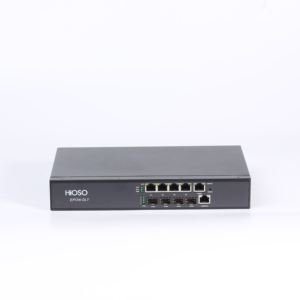 MINI 4PON OLT Sin Módulos PON Compatible con EPON XPON ONU ONT 4 GE LAN Uplink 1 AC100-240V Fabricante y Proveedor Chino WEB SNMP - Product Image 1