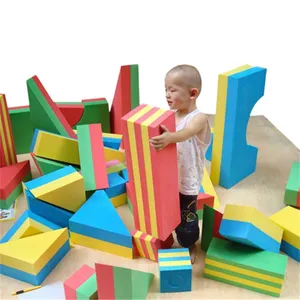 Solid And Durable Kids Toy Stacking Toy Church Eva Blocks Building Block Of Intellectual