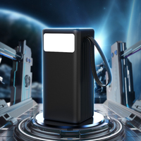 Vente de produits en ligne de banques d'alimentation mobile Projecteur de station d'alimentation PD 20W Power Bank personnalisée à charge rapide 50000mah