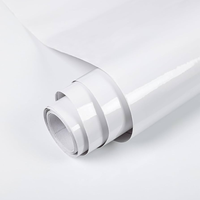 Vinyle auto-adhésif amovible SAV pour impression numérique, blanc brillant, résistant à l'eau et aux UV, épaisseur 0,1 mm, en gros
