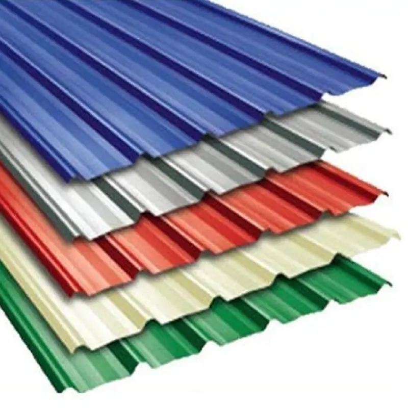 Factory Supply Price PVC Roof Tile Roof Sheet Anti Corrosive Trapezoidal Wave Roofing Sheet for Warehouse