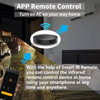 Control Remoto Universal Infrarrojo Tuya Wifi IR RF para Aire Acondicionado, TV, Hogar Inteligente, Compatible con Alexa y Google Home
