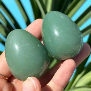 Huevo de Obsidiana Arcoíris de Aventurina Verde de Primera Calidad al por Mayor, Cristal Curativo de Piedra Natural para Decoración del Hogar y Regalos Navideños - Product Image 2