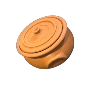 Pot <span class=keywords><strong>en</strong></span> argile fait à la main <span class=keywords><strong>avec</strong></span> <span class=keywords><strong>couvercle</strong></span>, ustensiles de cuisine <span class=keywords><strong>en</strong></span> <span class=keywords><strong>terre</strong></span> cuite naturelle non émaillée, casserole pour la cuisson du riz ou de l'argile - Product Image 5