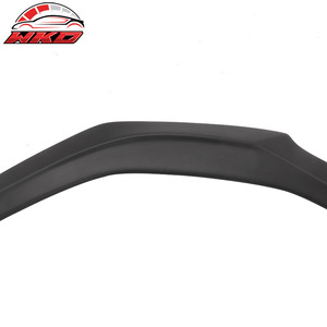 เหมาะสำหรับ Honda Accord Sedan 23-25 V3 สไตล์สปอยเลอร์กันชนหน้าสีดำด้าน ABS อะไหล่รถยนต์ อุปกรณ์ตกแต่งรถยนต์ - Product Image 6