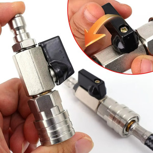 Valve femelle en acier inoxydable Stim 3/8 pour nettoyeur haute pression, pièce de rechange pour machine de lavage de voiture - Product Image 3
