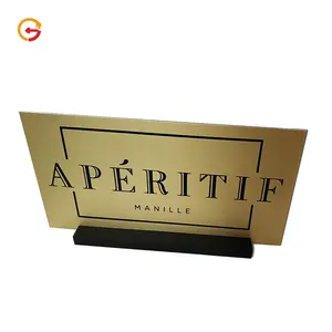 JAGUARSIGN Manufacturer Custom Desk nameplate Company Hotel Reception Desk Sign Plaque Office Personalized Desk Name Plate