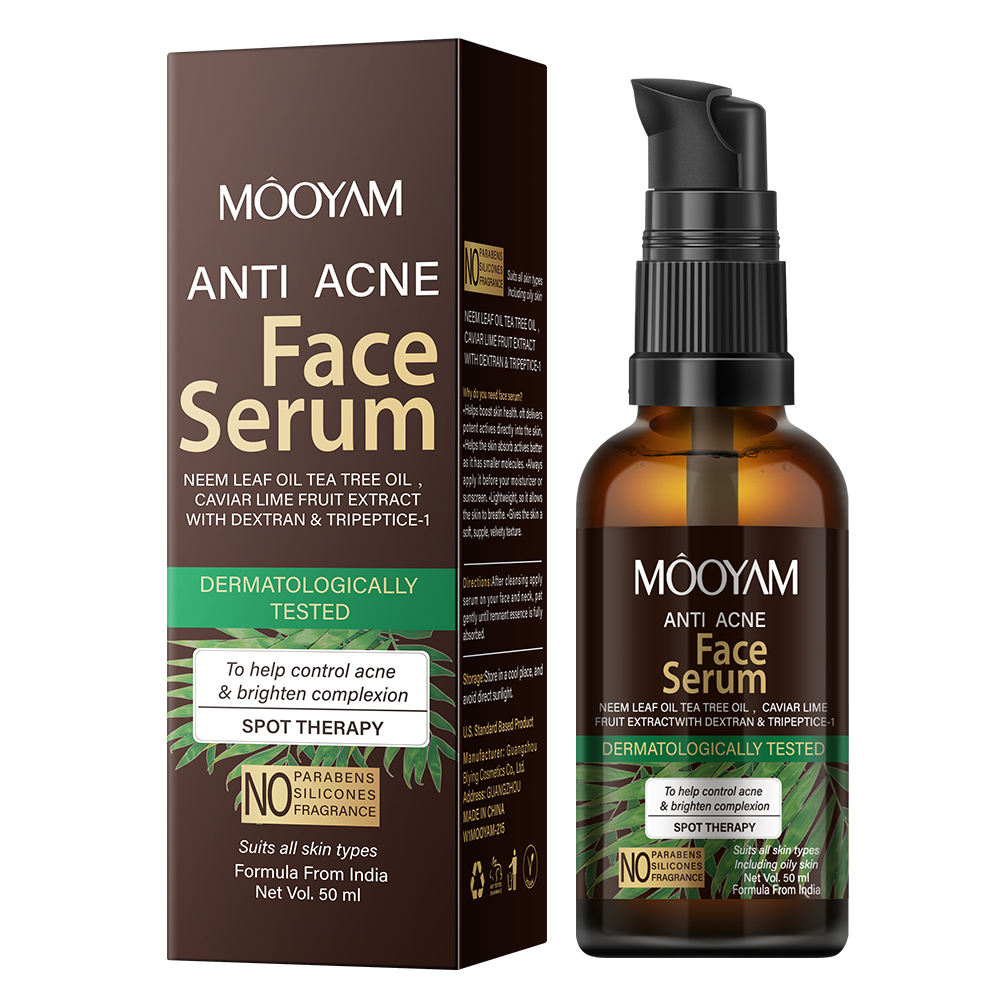 เซรั่มต่อต้านสิวบนใบหน้า