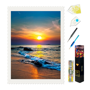 Kit Pittura Diamante 5D <span class=keywords><strong>Fiori</strong></span> Fantasia Fai da Te, Quadro <span class=keywords><strong>su</strong></span> <span class=keywords><strong>Tela</strong></span> per Decorazioni Casa, Arte Murale Facile Fai da Te - Product Image 3