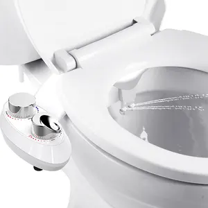 स्वत: गर्म और ठंडे पानी स्वयं साफ मैनुअल bidet उच्च गुणवत्ता दोहरी नोक स्प्रेयर bidet