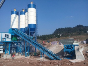Yüksek kaliteli ve yüksek performanslı beton karıştırma tesisi sabit hazır karışık çimento karıştırıcı agrega beton karıştırma tesisi - Product Image 3