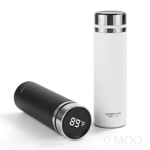 500ml inteligente Digital LED Fahrenheit Pantalla de temperatura inteligente botella de agua taza frasco té infusor botella aislada al vacío - Product Image 2