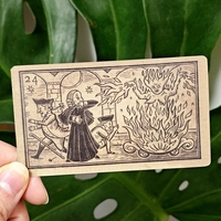 Deck de cartes professionnelles pour la réparation des traumatismes, cartes de réflexion subconsciente personnalisées, Oracle à bord doré mat, faible MOQ