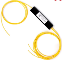 Splitter FBT 1*2 dengan Rasio Kopling 1:99 hingga 50:50 Single Mode 1310/1550nm untuk Jaringan POE TCP GSM FTTX