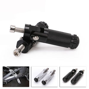 Reposapiés Plegables Antideslizantes para Motocicleta, Pedal Plegable Fijo Universal para Bicicleta Eléctrica, Super HONDA <span class=keywords><strong>KTM</strong></span> - Product Image 3