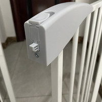 Moderna Barrera de Seguridad de Plástico para Escaleras, Puerta para Mascotas, Valla para Niños, Puerta para Bebés