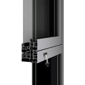 Ventana abatible de doble acristalamiento de aluminio energéticamente eficiente con red aislada de Mosquitos - Product Image 5