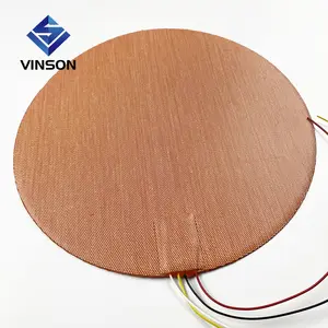 Vinson 고품질 3D 프린터 열 침대 220V 300W 실리콘 고무 히터 300*300mm 전기 난방 패드