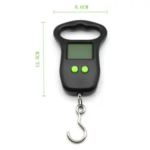 50 KG Digital Luggage Scale Electronic Handle Hanging Weighing Pocket Fish Weight Electronic Scale