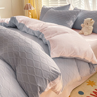 Aoyatex – ensemble de draps de lit à imprimé seerventouse de luxe
