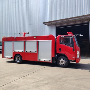 Camión <span class=keywords><strong>de</strong></span> <span class=keywords><strong>Bomberos</strong></span> Compacto ISUZU para Aeropuerto o Parque Industrial, Motor Diésel <span class=keywords><strong>de</strong></span> 120HP, Acoplamientos <span class=keywords><strong>de</strong></span> Manguera Estilo Americano - Product Image 4