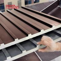 Panel Sándwich de Aluminio de Alta Resistencia, Panel de Techo con Revestimiento Elegante, Paneles de Techo Aislados para Almacenes y Edificios de Oficinas en EE. UU.