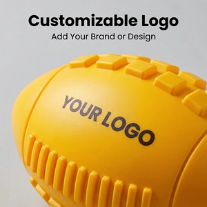 Jouets pour chiens qui couinent OEM/ODM pour mâcheurs agressifs, balle à mâcher en caoutchouc pour chiots avec couineur, jouet pour animaux de compagnie presque indestructible et durable - Product Image 4