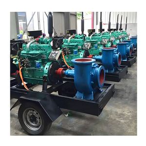 Pompe à flux mixte verticale en fonte de fer diesel à volute pour irrigation agricole de haute qualité et grande capacité - Product Image 5