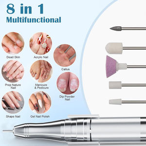 Lima de Uñas Eléctrica Portátil, Pulidora de Uñas para Remover Uñas, Cuidado de Cutículas y Pulido - Product Image 2