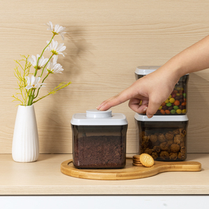 Hot Bán Tủ Lạnh Lưu Trữ Hộp & Thùng Hộ Gia Đình Các Mặt Hàng Nhà Bếp Lưu Trữ Organizer Giữ Tươi Pop up Thực Phẩm Lưu Trữ Container Với Nắp - Product Image 2