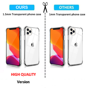 Custodia per telefono posteriore sottile <span class=keywords><strong>trasparente</strong></span> antiurto per cellulare per <span class=keywords><strong>Iphone</strong></span> 11 12 13 <span class=keywords><strong>14</strong></span> 15 <span class=keywords><strong>Pro</strong></span> <span class=keywords><strong>Max</strong></span> Coque - Product Image 3