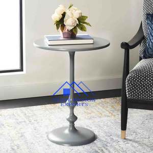 Mesas auxiliares modernas para sala de estar de aluminio para hoteles y restaurantes en casa - Product Image 4