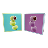 Boîte d'emballage alimentaire en papier rapide, personnalisable, avec impression couleur, en carton, avec votre logo