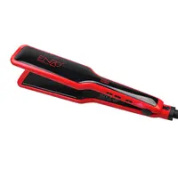 ENZO Bán Buôn LCD giá thấp kỹ thuật số khuyến mãi du lịch powered phẳng xi lanh sắt trường hợp đóng gói màu đen xe màu đỏ tóc ép tóc
