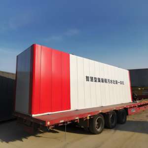 Filtros antiobstrucción que ahorran espacio para zonas de Servicio de Carreteras Atracciones ZQQD Box Equipo de tratamiento de aguas residuales integrado - Product Image 4