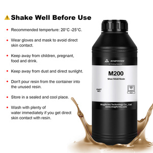 เรซิ่น Magforms แห้งเร็ว 405 นาโนเมตร ยูวีเคียว ลดการหดตัว สำหรับเครื่องพิมพ์ 3 มิติ LCD/DLP/MSLA สำหรับทำแม่พิมพ์รองเท้า รูปปั้น - Product Image 5