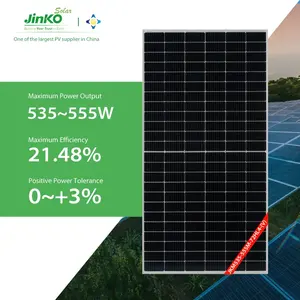 Jinko monocristallino 535w 545w 555w Solares Paneles Kit costruzione
