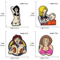 Fabrication de broches drapeau assorties, épingles de revers personnalisées, épingles en émail dur ou souple, badges souvenirs en métal mignons DIY, personnalisables avec nom ou thème anime