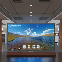 Tableau interactif intelligent 4K de 75 pouces de qualité supérieure pour les grandes salles gouvernementales et les halls d'entreprises, avec Android 14
