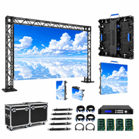 Écran LED extérieur étanche P3.91 IP65 avec garantie de 5 ans, mur vidéo moulé sous pression pour festivals et concerts