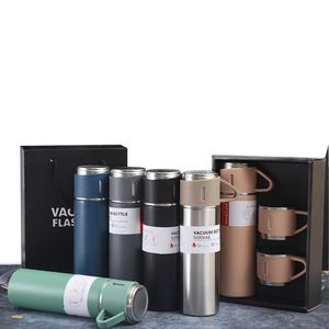 Corporate Business <b>Large</b> Capacity 304 Stainless Steel Vacuum Flask Thermos <b>Mug</b> Gift Set - Product Image 2