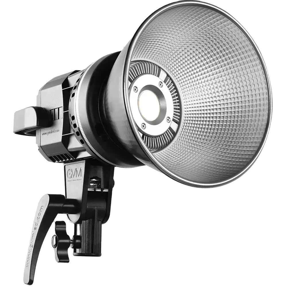 GVM 80 Вт апертура видеосъемки светодиодное освещение комплект для фотосъемки с креплением в виде Боуэна освещение для youtube живое непрерывное освещение