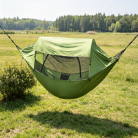Hamac moustiquaire suspendu en nylon, design élégant, haute qualité, portable, abordable, pour camping, parc et jardin