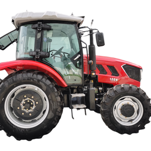 Tractor Agrícola <span class=keywords><strong>de</strong></span> 100 HP con Tracción en las 4 Ruedas, Motor y Caja <span class=keywords><strong>de</strong></span> Cambios para Terreno Duro, Hecho en China - Product Image 1