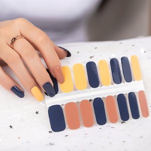 Populaire sirène ongles Wraps vacances nouveau Design flamants roses ongles autocollant Gel ongles - Product Image 3