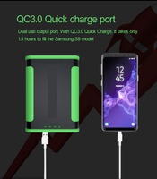 Centrale Électrique Portable LiFePO4 Slim 153,6 Wh Populaire 2026 avec Charge Solaire MPPT 48W et USB-C PD 60W 12V 15A pour Camping en Extérieur