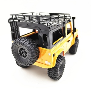 Voiture RC 4x4 2,4G MN-90 1/12 avec phares LED avant, 2 carrosseries, camion tout-terrain télécommandé RTR, jouet USB pour garçons - Product Image 5