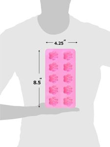 FDA Food Grade <b>Silicone</b> Dog & Cat Paw Shaped Eco-Friendly <b>Baking</b> Mold for Children's Chocolate and Ice Candy - Product Image 2